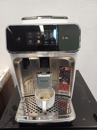 Unsere erste Kaffeemaschine: gespendet an: Pro Plus RLP e.V.